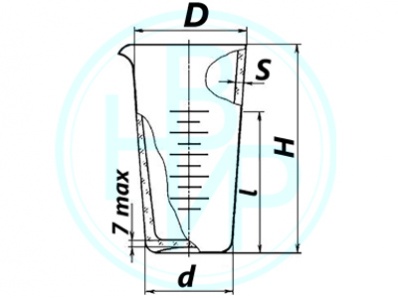 Мензурка 500 мл Мензурка 500 мл